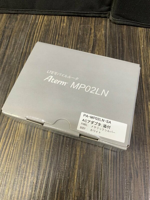 ☆ LTEモバイルルータ Aterm PA-MP02LN-SA 未使用 保管品 ☆