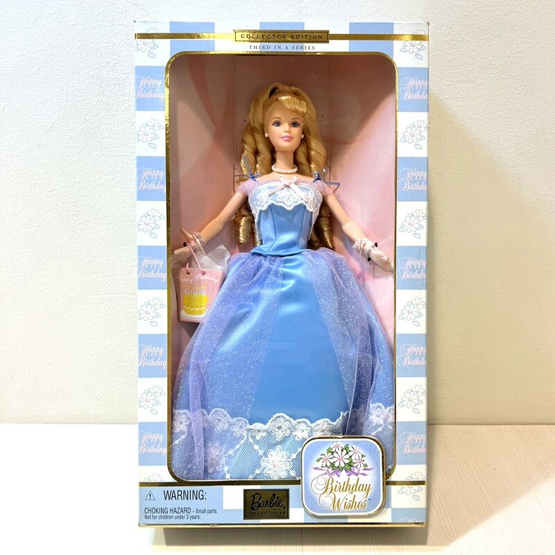 MATTEL Birthday Wishes Barbie Doll 2001(2000製) バースデーウィッシュ バービー 人形 超レア TA2703