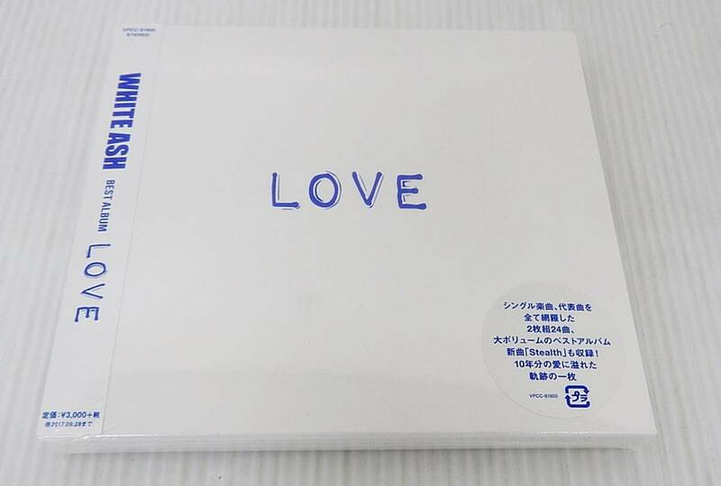 未開封品!! WHITE ASH/BEST ALBUM”LOVE” ホワイト・アッシュ