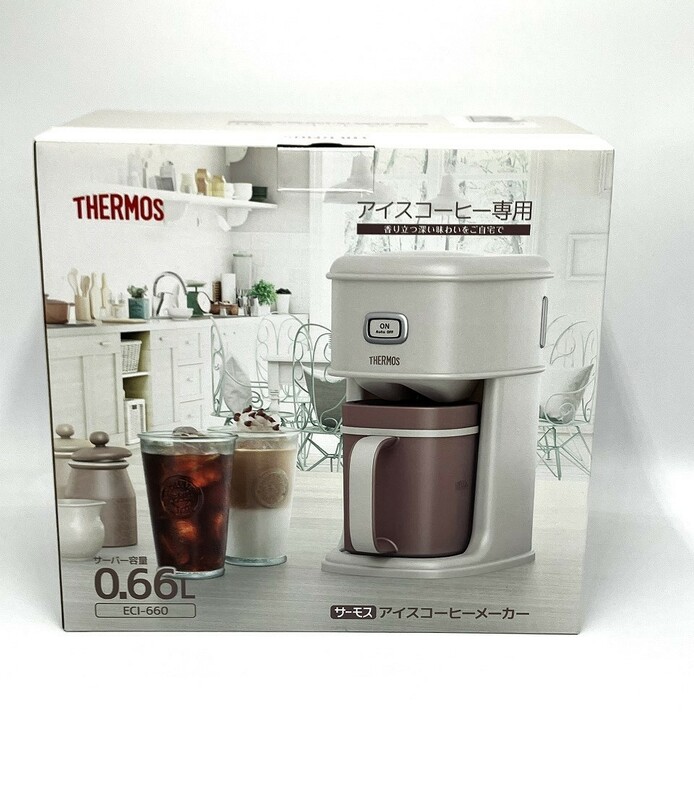 【保管品　未使用】THERMOS サーモス　アイスコーヒーメーカー　ECI-661　0.66L　アイスコーヒー専用
