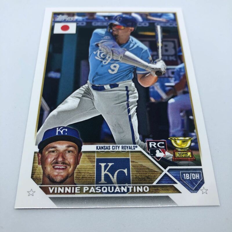 2023 Topps MLB Baseball JAPAN SPECIAL EDITION 2023 195 カンザスシティ・ロイヤルズ ヴィニー・パスクァンティーノ