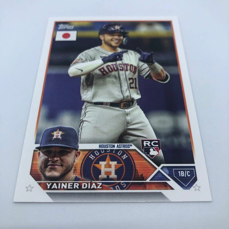 2023 Topps MLB Baseball JAPAN SPECIAL EDITION 2023 160 ヒューストン・アストロズ ヤイナー・ディアス