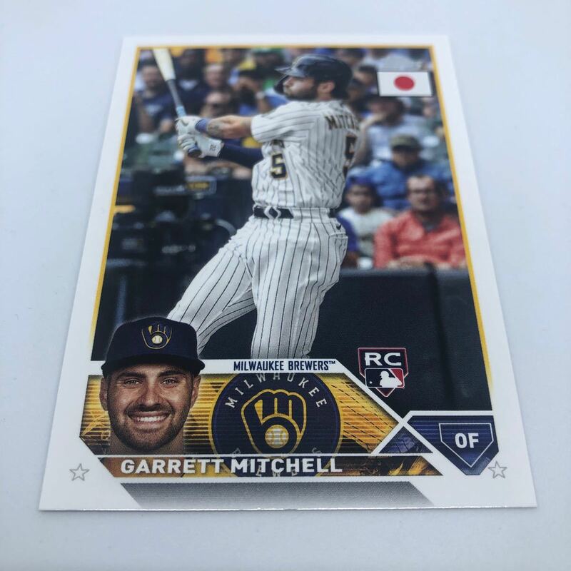 2023 Topps MLB Baseball JAPAN SPECIAL EDITION 2023 157 ミルウォーキー・ブルワーズ ギャレット・ミッチェル