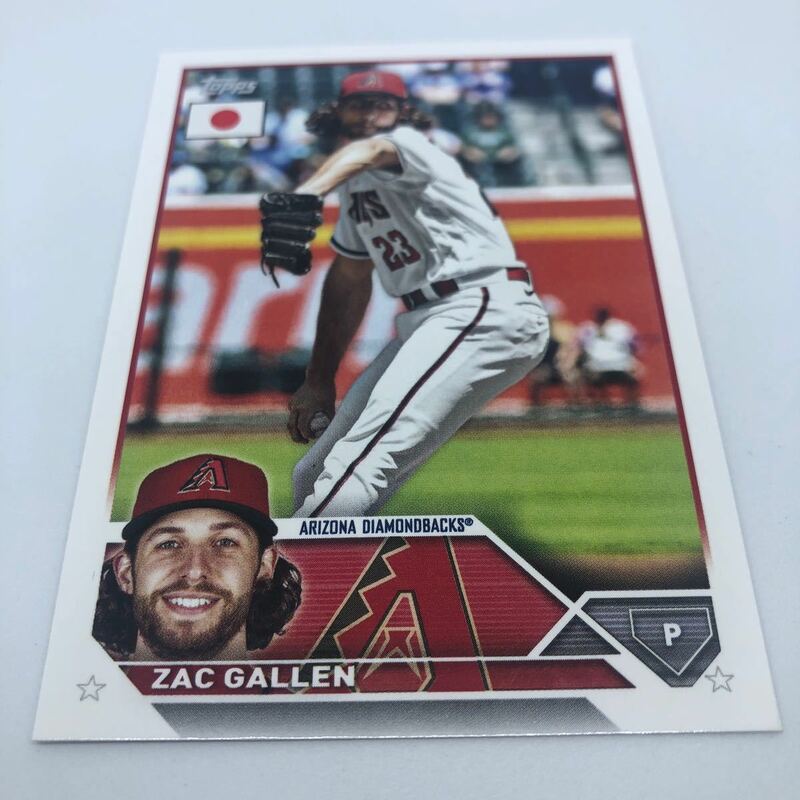 2023 Topps MLB Baseball JAPAN SPECIAL EDITION 2023 156 アリゾナ・ダイヤモンドバックス ザック・ガレン