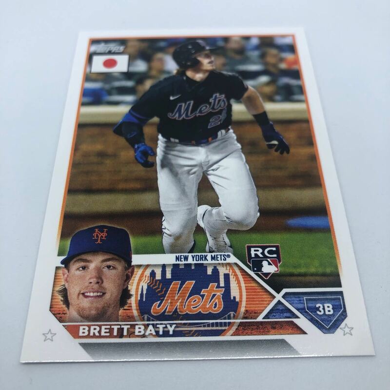 2023 Topps MLB Baseball JAPAN SPECIAL EDITION 2023 88 ニューヨーク・メッツ ブレット・バティ