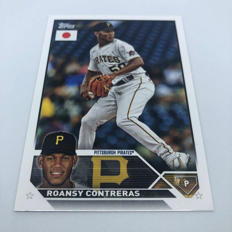 2023 Topps MLB Baseball JAPAN SPECIAL EDITION 2023 3 ピッツバーグ・パイレーツ ロアンシ・コントレラス