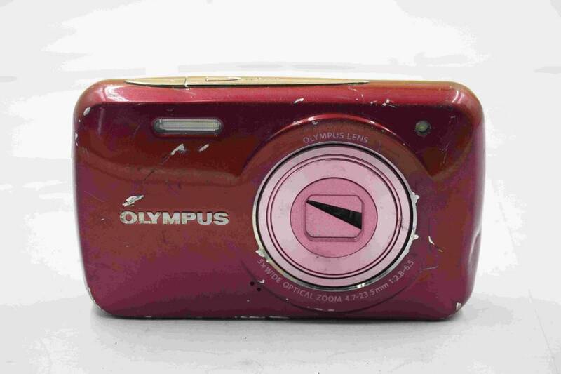 OLYMPUS VH-210 4.7-23.5mm 1:2.8-6.5 コンパクトデジタルカメラ 動作未確認 ジャンク扱い 部品取り
