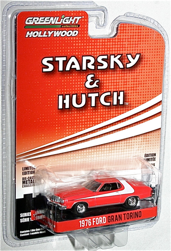 Greenlight 刑事スタスキー&ハッチ 1/64 1976 フォード グラン トリノ Starsky & Hutch Ford Gran Torino 赤い稲妻 グリーンライト
