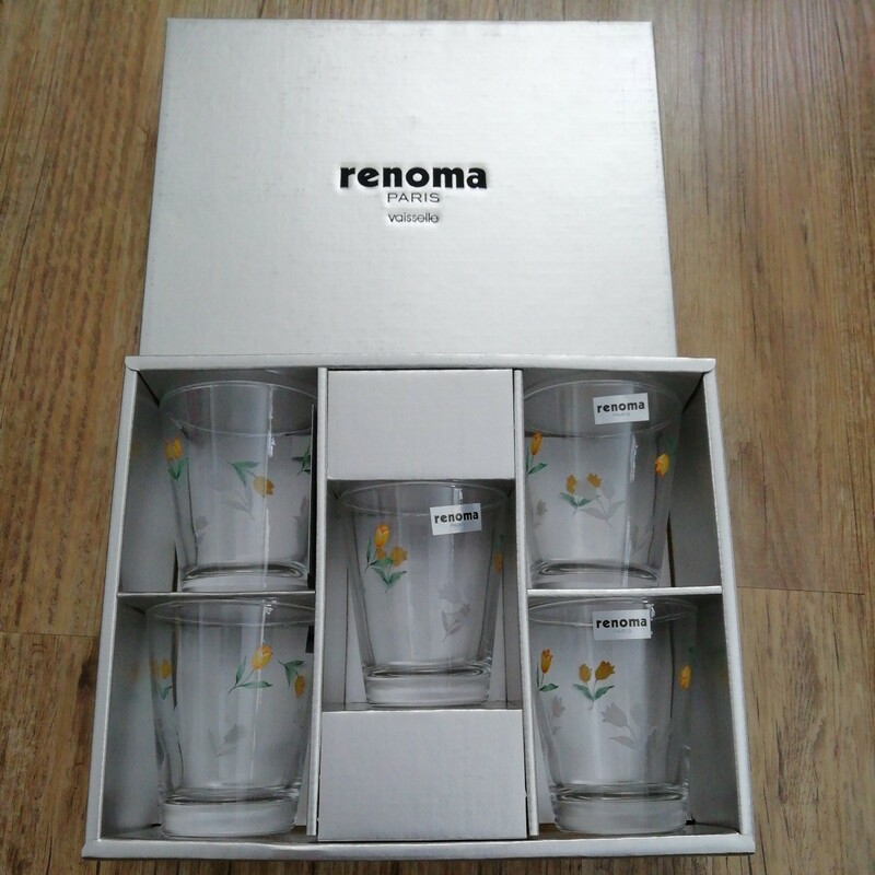 renoma　グラス５個セット