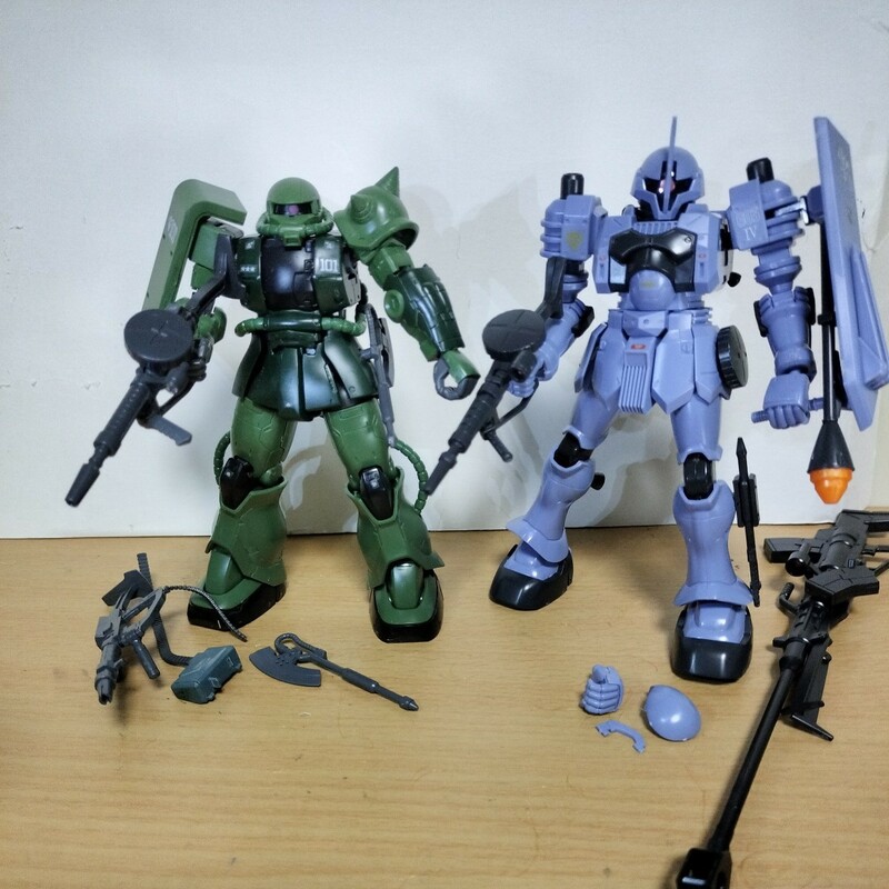 HGUC 1/144 ガンダム ジ・オリジン ザクⅡ C型 ヅダ 完成品 シャア・アズナブル専用 ガンプラ ジャンク HG ザク MSイグルー ヒルドルブ