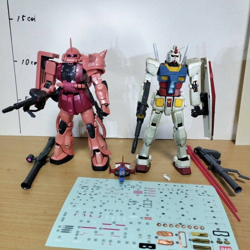 RG 1/144 シャア・アズナブル専用ザクⅡ シャア専用 ガンダム 完成品 フィギュア ガンプラ ジャンク HG UC ジオン軍 ザク 量産型 ザクⅡ 