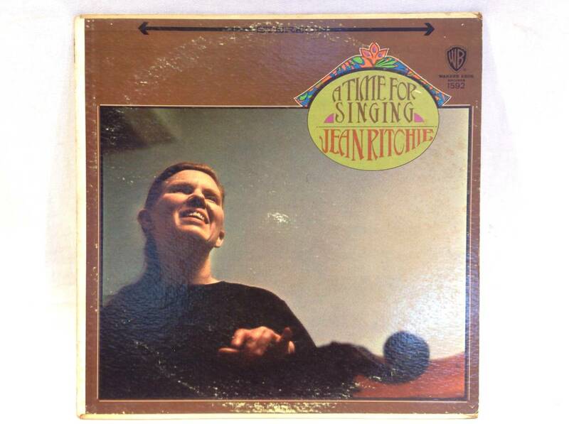 ◆156◆『A TIME FOR SINGING』JEAN RITCHIE / ジーン・リッチー / 中古 LP レコード / 50年代 アメリカ フォーク ソング 洋楽