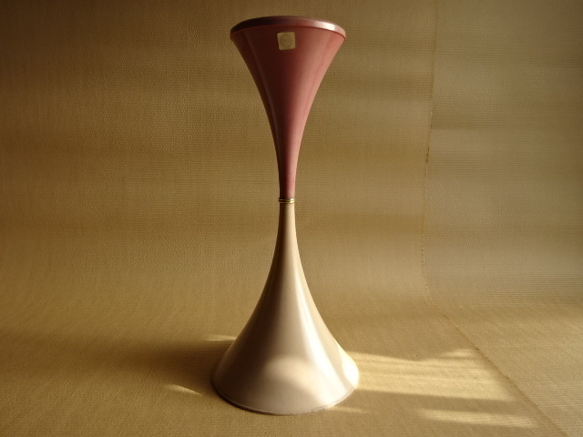 昭和レトロ 1970年代 PEARL RING デラックス スモーキースタンド スタンド灰皿 ビンテージ 灰皿 ピンク色 中古品