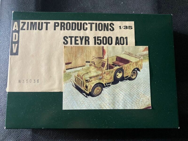 1/35 ADV AZIMUT PRODUCTIONS ハーフトラック　ガレージキットガレキレジン戦車 軍 II 情景ジオラマ