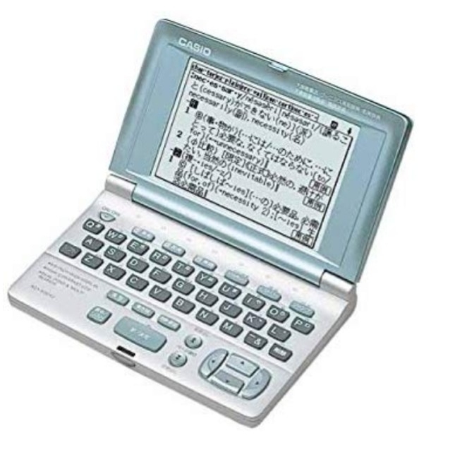 CASIO カシオ XD-1000 電子辞書 英語類語辞典・英和・和英電子辞書 EX-word コンパクト ポータブル 旅行 旅