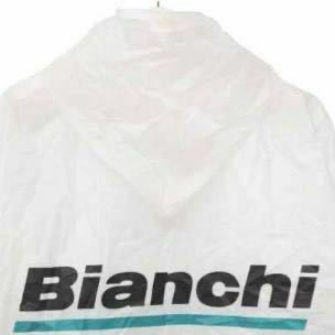 ビアンキ Bianchi 携帯用 レインコート 自転車 カッパ ホワイト レア