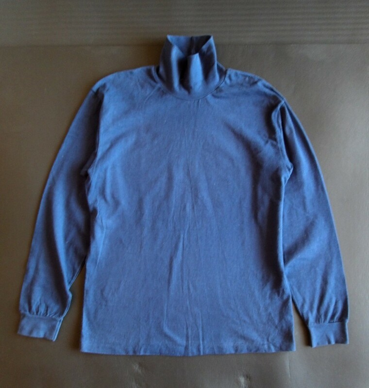 即決 80's 90's ヴィンテージ デッドストック リバーサイド タートルネック シャツ vintage riverside made in usa size l deadstock