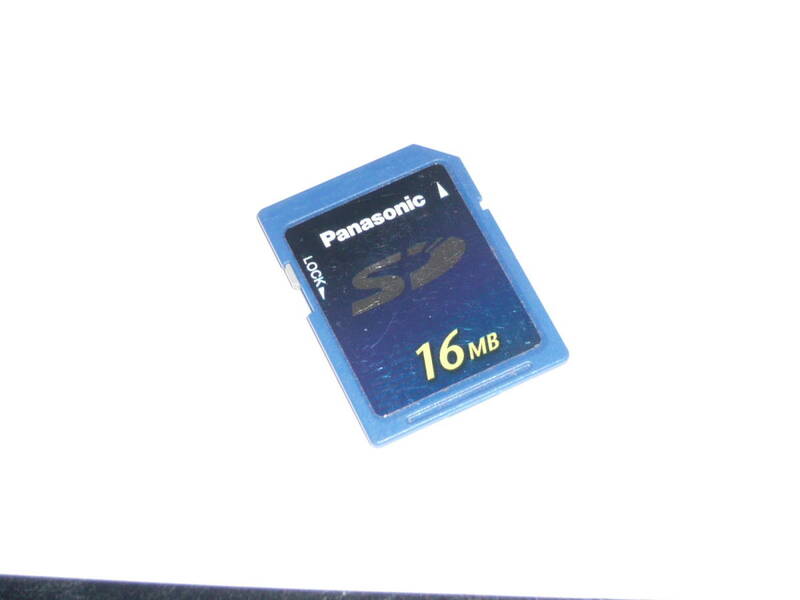 動作保証！Panasonic SDカード 16MB 安心の日本製