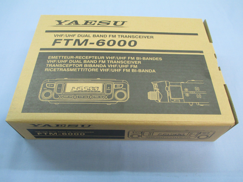 ＹＡＥＳＵ　ＦＴＭ−６０００ 　５０Ｗ機　１４４／４３０ＭＨｚ　ＦＭモ−ビルトランシ−バ−　新品　送料無料