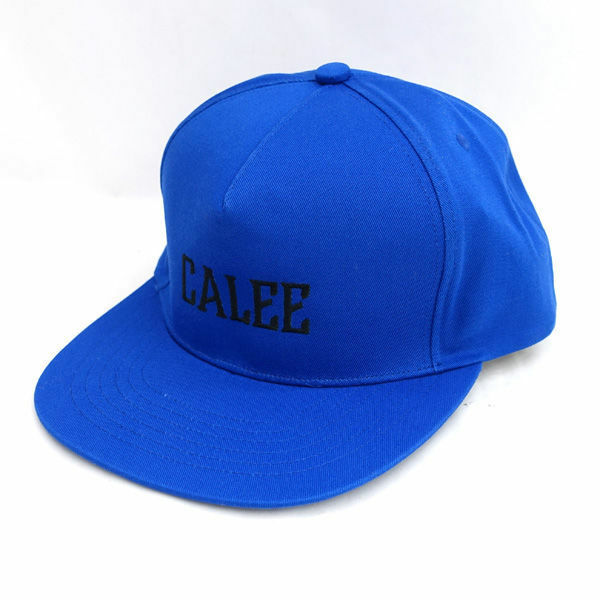 ★ キャリー キャップ Twill calee logo cap ブルー フリーサイズ CL-22SS058 (0220478516)