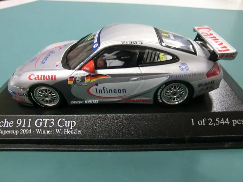 1/43 ポルシェ　911　GT3　Cup　スーパーカップ　2004　ウイナー　＃5