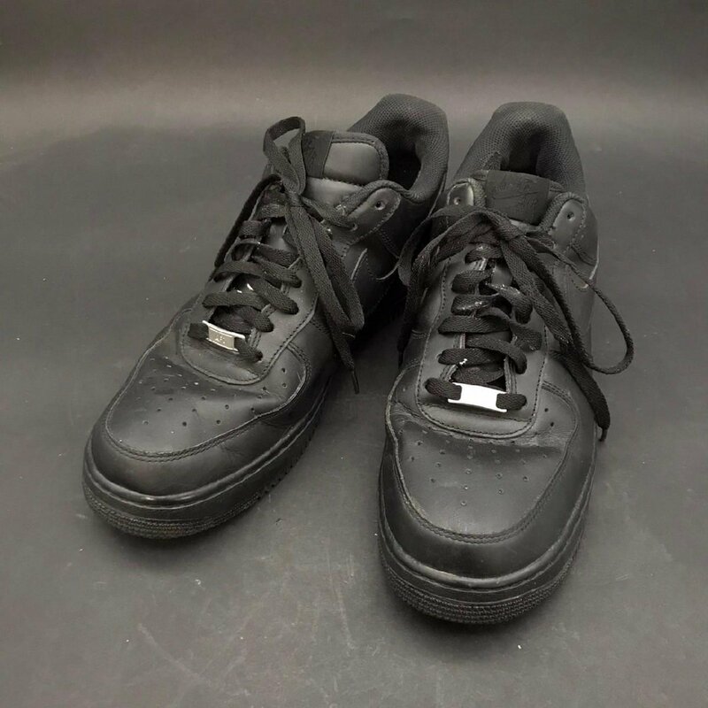 ER0111-23-3 NIKE ナイキ エアフォース AF 1 30㎝ ブラック 靴 スニーカー シューズ メンズファッション 小物 キズ スレ有 100サイズ
