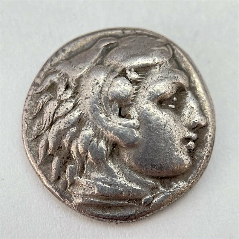 ◆ ドラクマ銀貨 ランプサコス アレキサンダー大王 Lampsacus Alexander the Great AR Drachm ◆