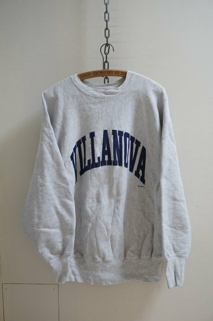 θ CHAMPION チャンピオン リバースウィーブ プリントスウェット VILLANOVA / MADE IN USA / ヴィンテージ