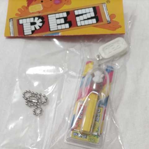 PEZ ペッツ うま 黄色 ガチャ ボールチェーンマスコット 未開封