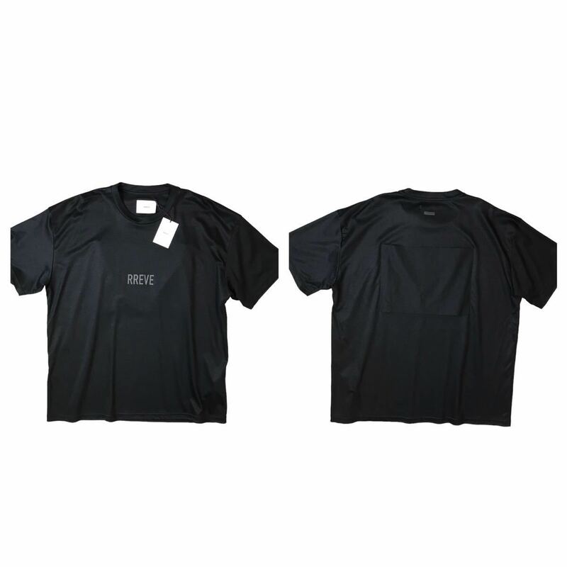 (D) 未使用 stein シュタイン リヨセル 半袖 Tシャツ M ブラック 