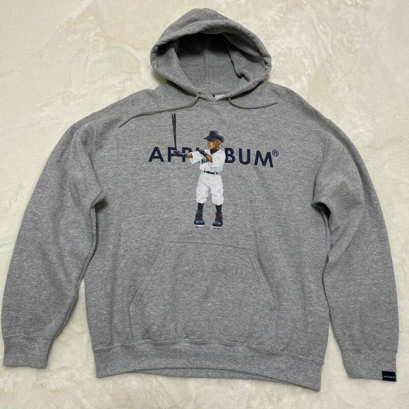 Applebum アップルバム イチロー スウェットプルオーバーパーカー 