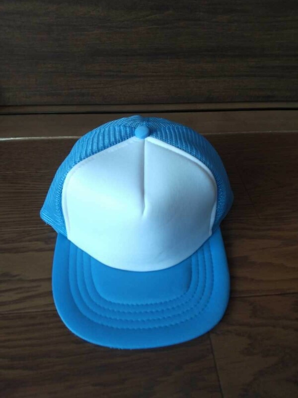 送料込み　新品　帽子　キャップ　水色 野球帽　種類色々あります★同梱可能です　キャップ帽子 メッシュキャップ 140
