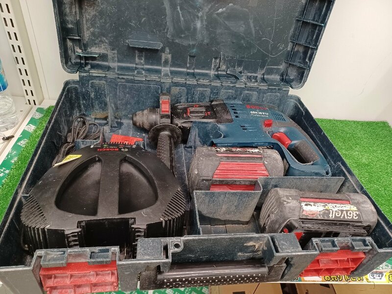 【中古品】BOSCH(ボッシュ) 36vバッテリーハンマードリル GBH36V-LI 電動工具/IT1RV4CJVIUO