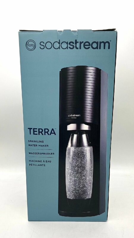 ●未開封 SodaStream TERRA ソーダストリーム テラ SSM1101 ブラック