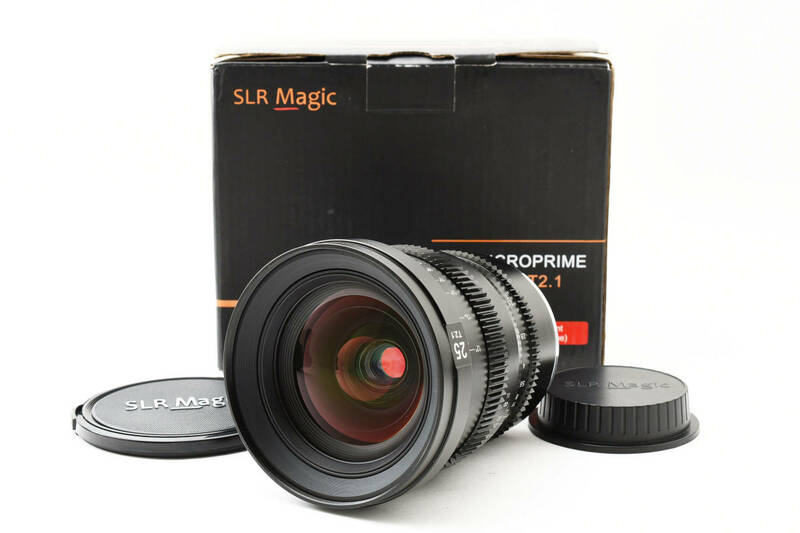 ☆極上美品☆　SLR MAGIC APO MicroPrime 25mm T2.1 キャノンEF 元箱付