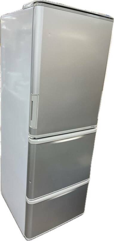 送料無料g28373 SHARP シャープ 3ドア ノンフロン 冷凍冷蔵庫 350L 両開き SJ-WA35B-S どっちもドア 家電 