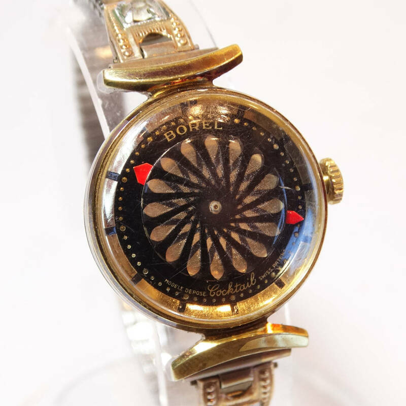 ★60s 「ERNEST BOREL」 Swiss made vintage cocktail watch