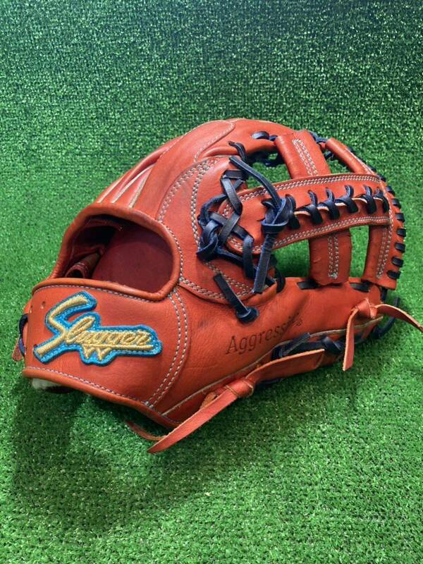 【即戦力品】KUBOTA Slugger 久保田スラッガー スペシャルオーダー 一般軟式用 内野手用 グラブ KSN-L7S 刺繍あり グラブホルダー付き