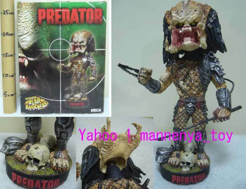 NECA PREDATOR / EXTREMEW HEAD KNOCKERS/プレデター/首降り/台座付フィギュア/正規輸入品/2004年産★新品