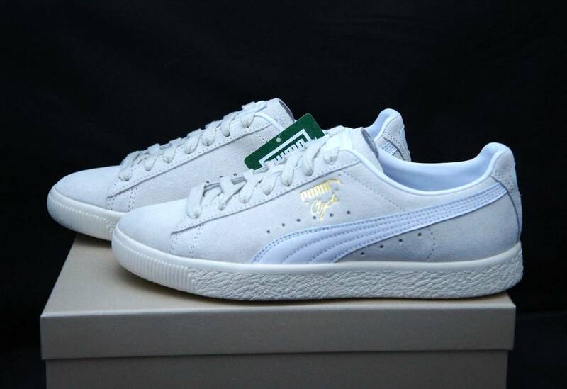 SALE！定価15400円【新品】US10 28cm PUMA プーマ CLYDE PRM クライド プレミアム IVORY/WHITE 国内正規品