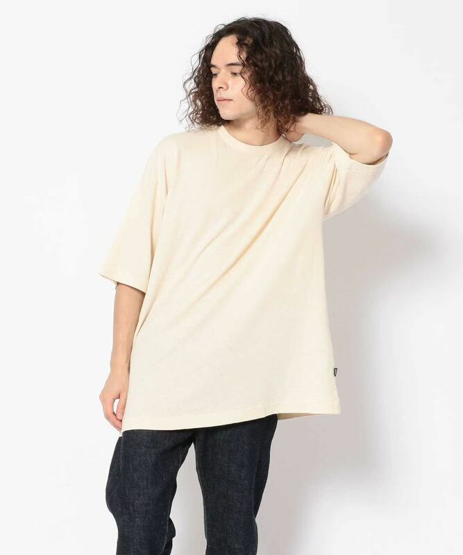 MANASTASH/マナスタッシュ HEMP SOLID BIG TEE ヘンプソリッドビッグティー Lサイズ 新品