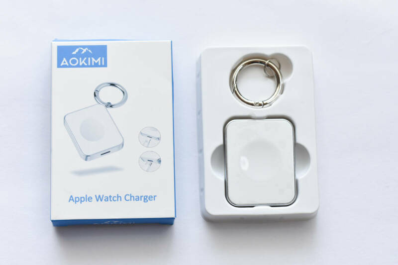 2 in 1 Apple Watch 充電器 - AOKIMI USB-C/iPhone充電ケーブルとの併用が必要 アップルウォッチ 充電器 磁気急速充電 /572