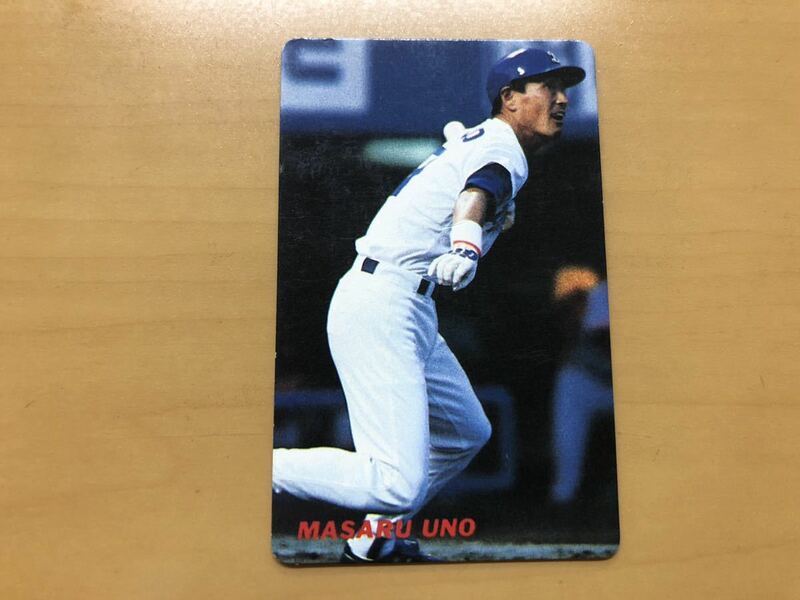 カルビープロ野球カード 1991年 宇野勝(中日ドラゴンズ) No.148