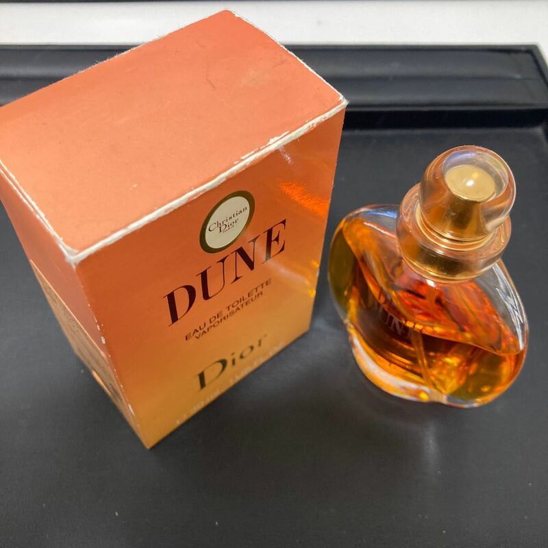 ※10968　クリスチャン ディオール Christian Dior デューン DUNE オードゥ トワレEDT 香水 30ml　残8割程