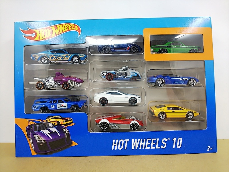 ■ HOTWHEELSホットウィール 1/64 10-Car PACK #54886 ミニカー