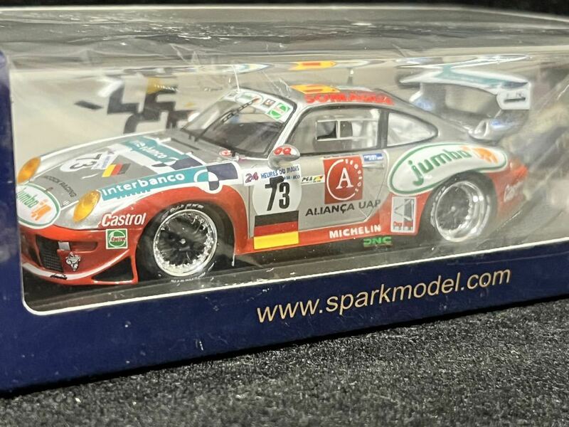 Spark 1/43 Porsche GT2 #73 1997 Le Mans 11th S9909