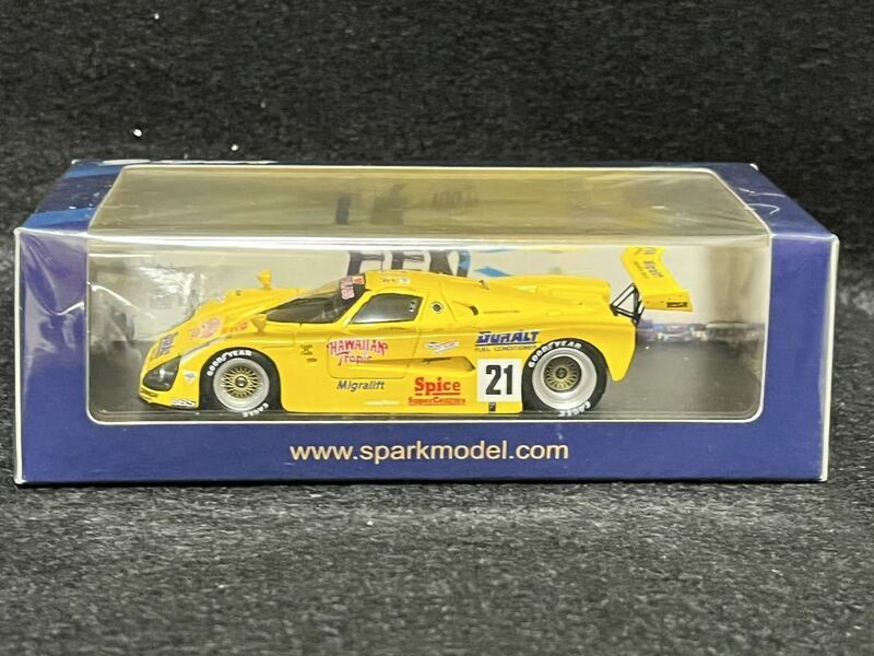 spark 1/43 Spice SE89C #21 G.Spice_R.Bellm_L.Saint James 1989 Le Mans S6805