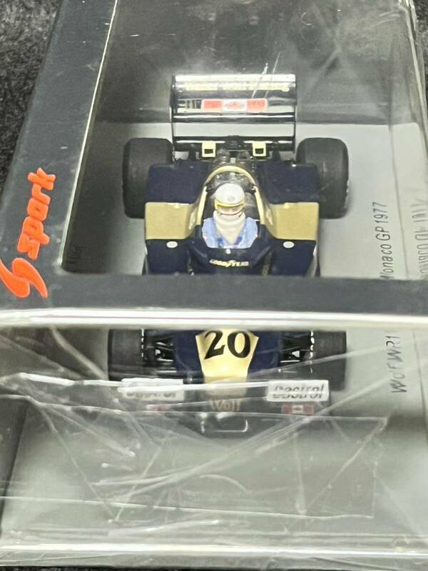 Spark 1/43 ウルフWR1 #20 J.Scheckter 1977 Monaco GP winner S9996