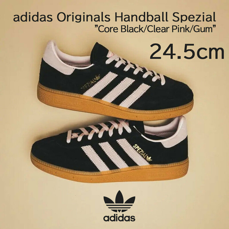 【送料無料】【新品】24.5cm　adidas Originals HANDBALL SPEZIAL アディダス オリジナルス ハンドボール スペツィアル 　ブラック/ピンク