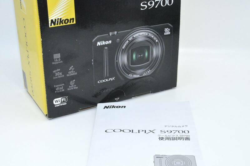 Nikon COOLPIX S9700元箱 説明書